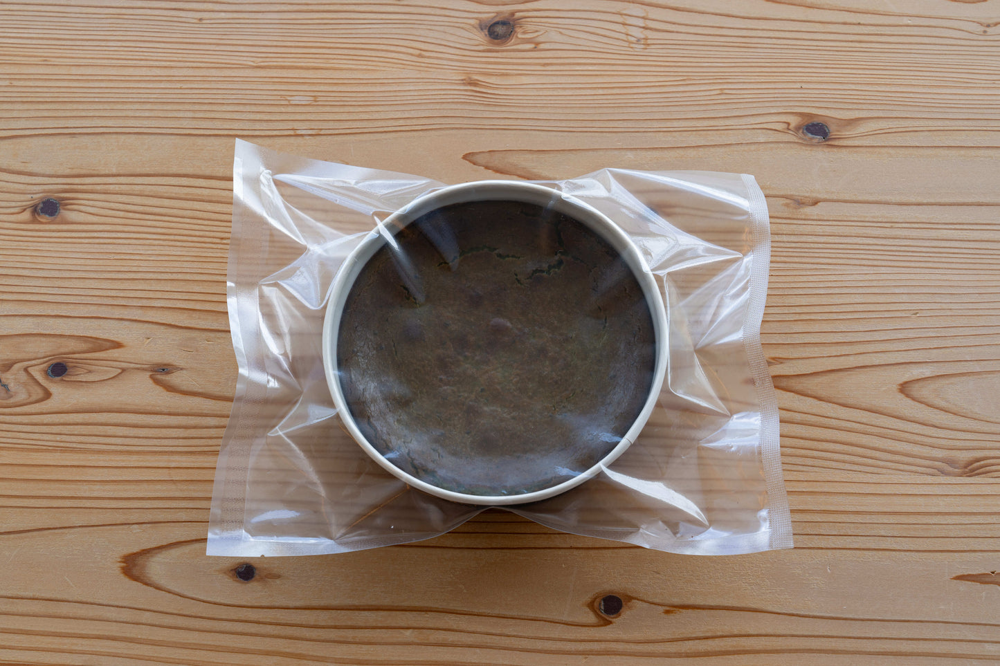 米粉とナチュラルチーズのお茶チーズケーキ