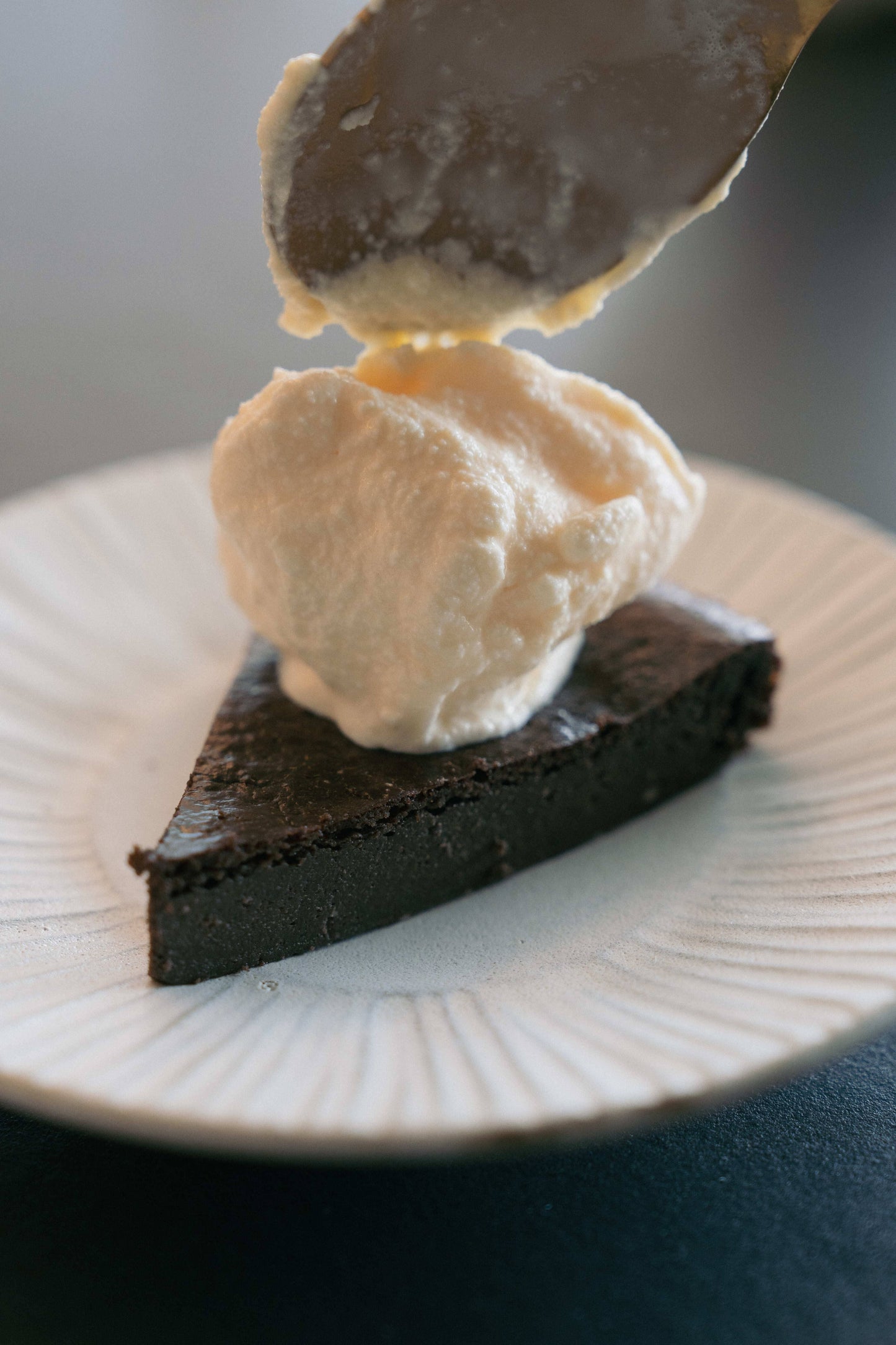 米粉とナチュラルチーズのチーズケーキ