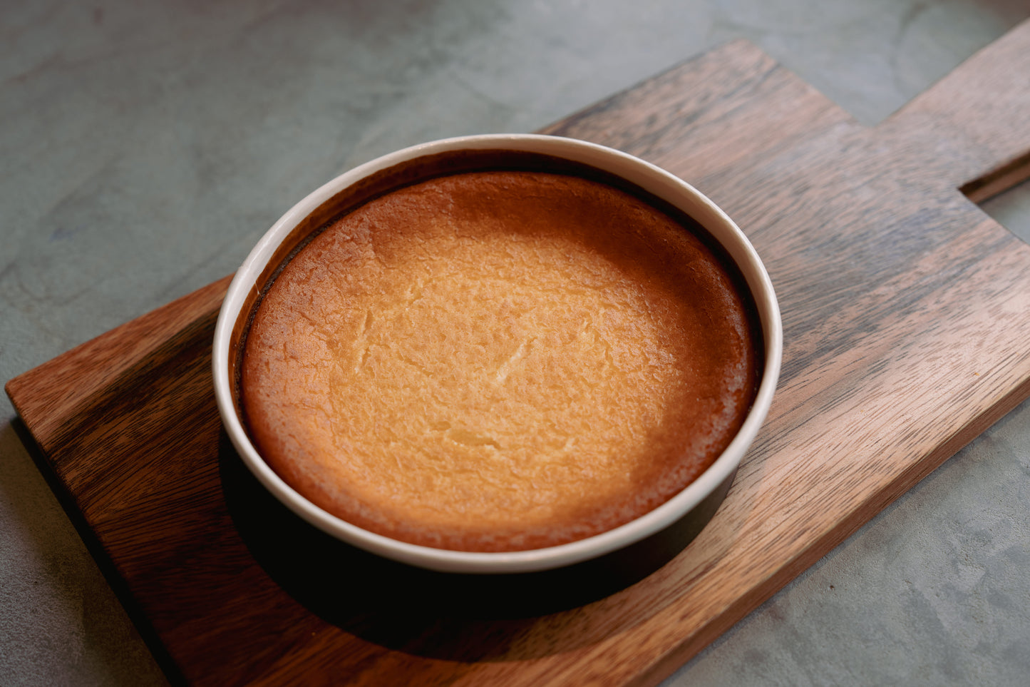 米粉とナチュラルチーズのプレーンチーズケーキ