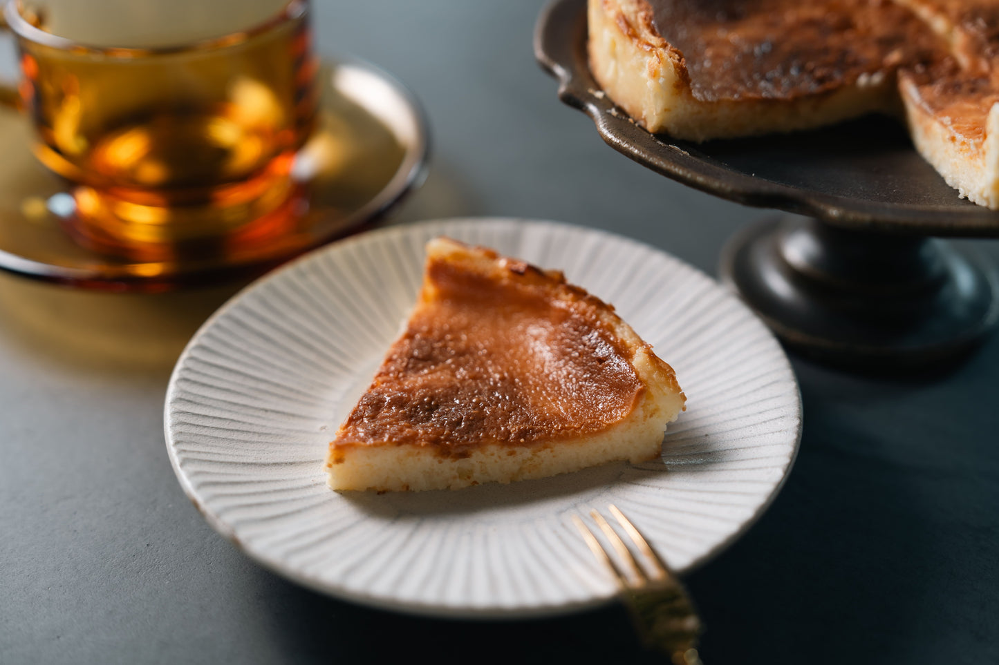 米粉とナチュラルチーズのプレーンチーズケーキ